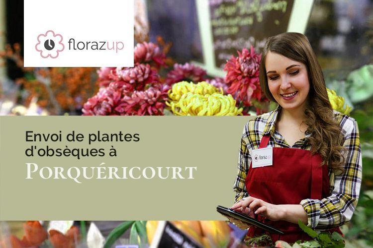 compositions florales pour un deuil à Porquéricourt (Oise/60400)