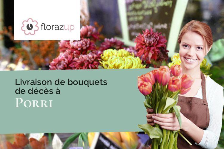 créations de fleurs pour une crémation à Porri (Corse/20215)