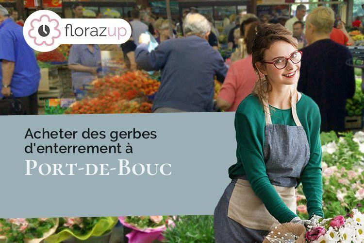 bouquets de fleurs pour des obsèques à Port-de-Bouc (Bouches-du-Rhône/13110)