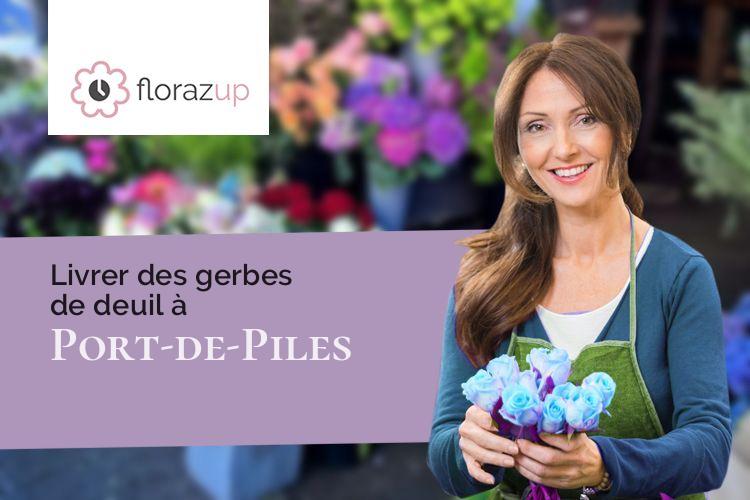 créations florales pour un décès à Port-de-Piles (Vienne/86220)