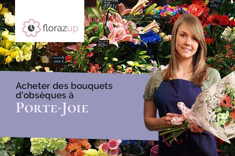 créations florales pour une crémation à Porte-Joie (Eure/27430)