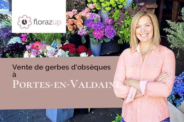 bouquets de fleurs pour des obsèques à Portes-en-Valdaine (Drôme/26160)