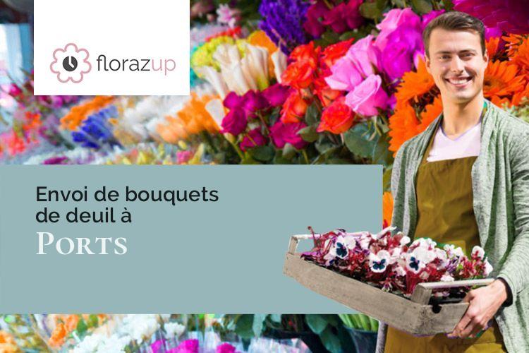 bouquets de fleurs pour un décès à Ports (Indre-et-Loire/37800)