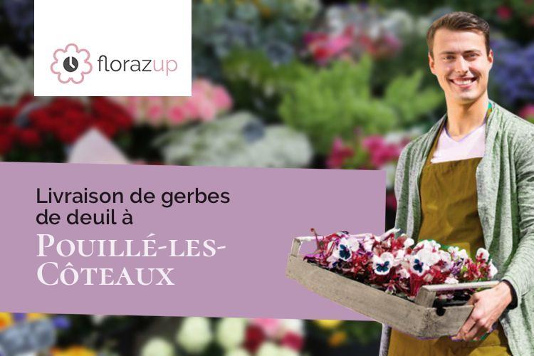 coupes de fleurs pour une crémation à Pouillé-les-Côteaux (Loire-Atlantique/44522)