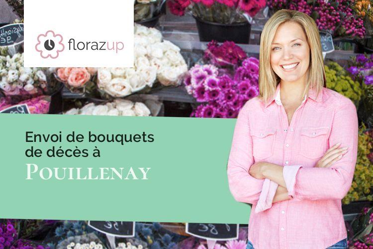 compositions de fleurs pour un deuil à Pouillenay (Côte-d'Or/21150)