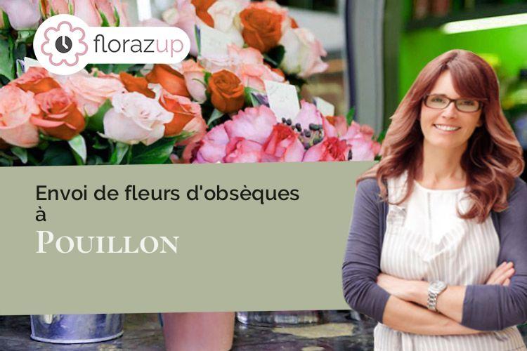 gerbes de fleurs pour un décès à Pouillon (Landes/40350)