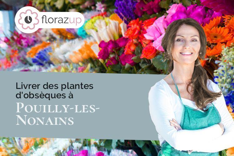 compositions de fleurs pour une crémation à Pouilly-les-Nonains (Loire/42155)