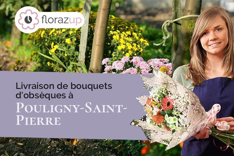 plantes pour des obsèques à Pouligny-Saint-Pierre (Indre/36300)