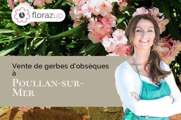 coupes de fleurs pour un décès à Poullan-sur-Mer (Finistère/29100)