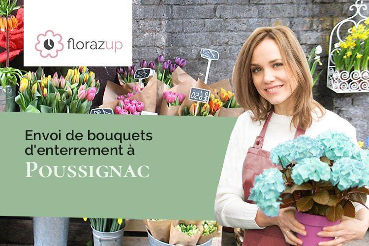 bouquets de fleurs pour un deuil à Poussignac (Lot-et-Garonne/47700)