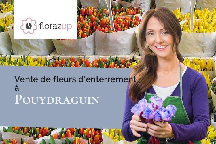 coupes de fleurs pour un décès à Pouydraguin (Gers/32290)