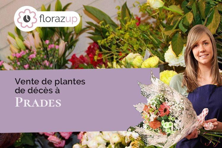 plantes pour des funérailles à Prades (Ardèche/07380)