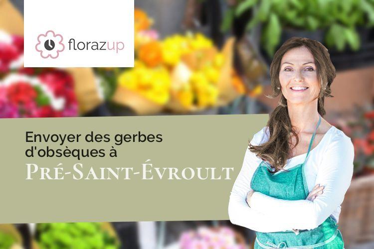 créations de fleurs pour un deuil à Pré-Saint-Évroult (Eure-et-Loir/28800)