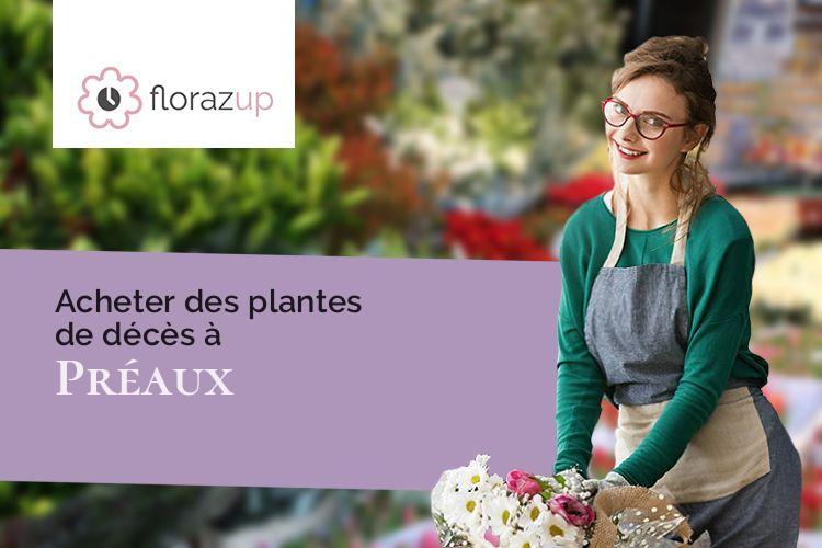 coupes de fleurs pour des obsèques à Préaux (Ardèche/07290)