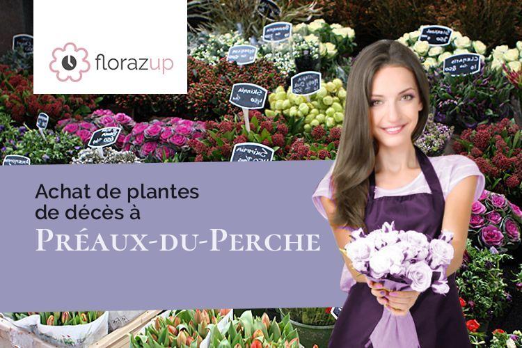 plantes pour des funérailles à Préaux-du-Perche (Orne/61340)
