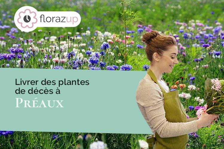 gerbes de fleurs pour une crémation à Préaux (Seine-Maritime/76160)