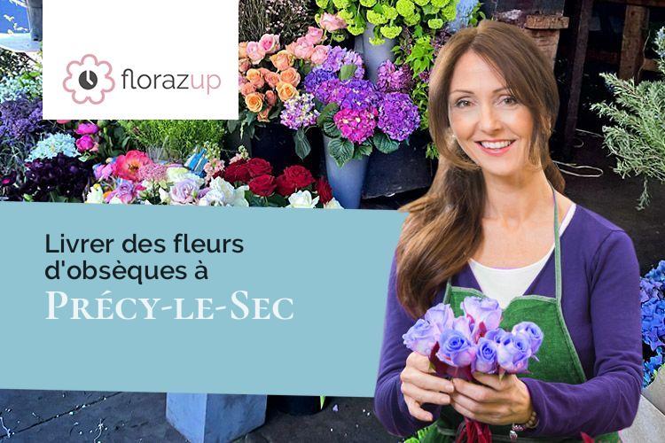 créations de fleurs pour des obsèques à Précy-le-Sec (Yonne/89440)