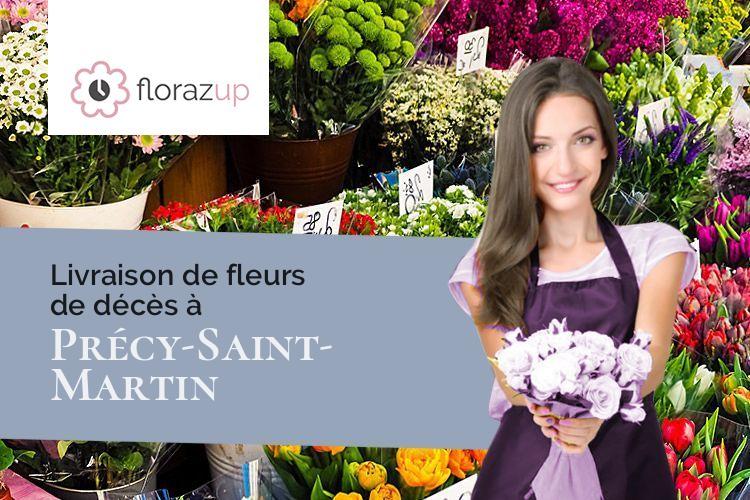 compositions florales pour une crémation à Précy-Saint-Martin (Aube/10500)