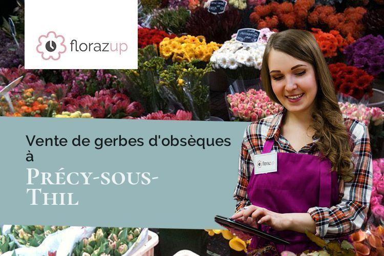 créations florales pour un deuil à Précy-sous-Thil (Côte-d'Or/21390)