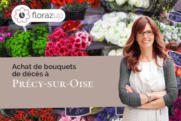 créations florales pour des obsèques à Précy-sur-Oise (Oise/60460)