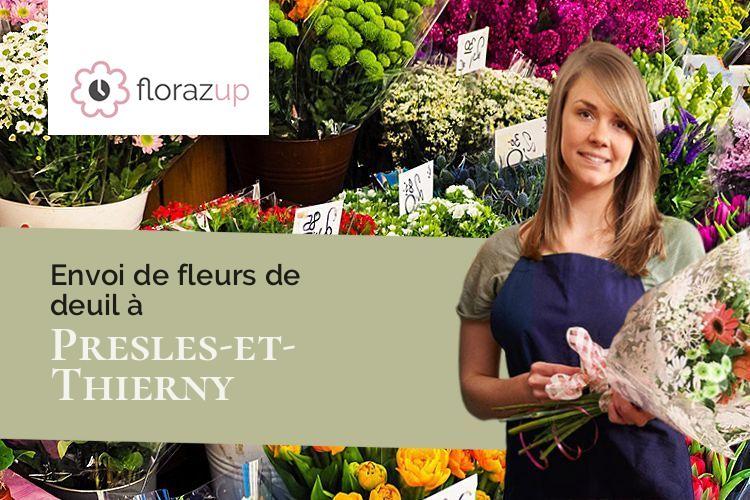 compositions de fleurs pour une crémation à Presles-et-Thierny (Aisne/02860)