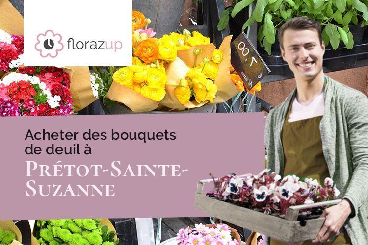 fleurs deuil pour une crémation à Prétot-Sainte-Suzanne (Manche/50250)