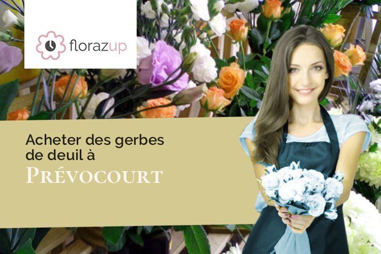 bouquets de fleurs pour une crémation à Prévocourt (Moselle/57590)