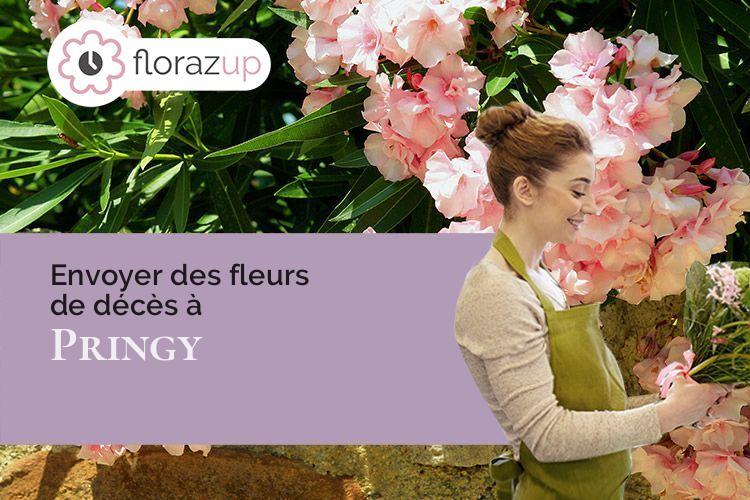 coeur de fleurs pour un enterrement à Pringy (Haute-Savoie/74370)