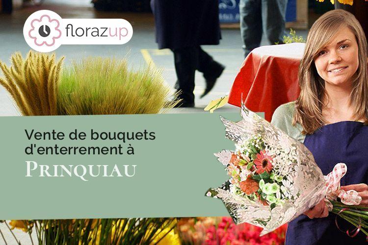 compositions florales pour des funérailles à Prinquiau (Loire-Atlantique/44260)