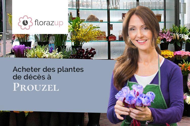 créations de fleurs pour un décès à Prouzel (Somme/80160)