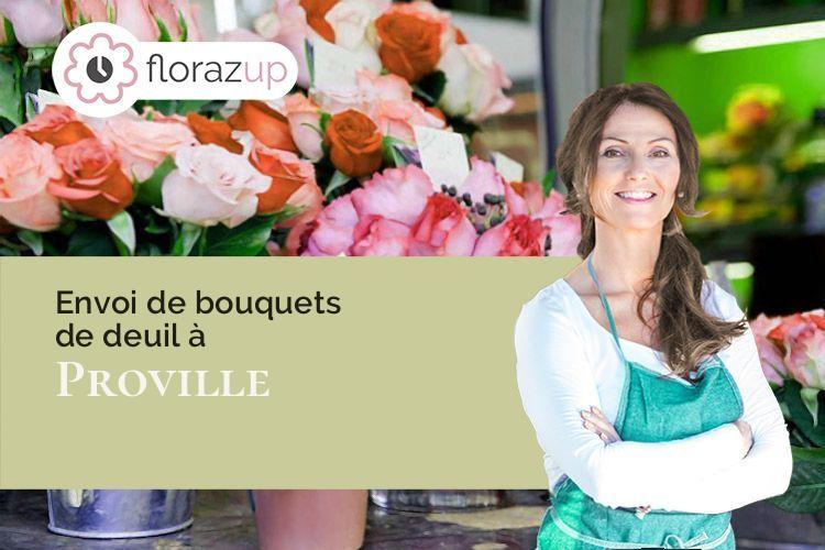 coupes de fleurs pour un deuil à Proville (Nord/59267)