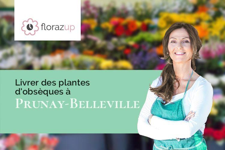 compositions florales pour un enterrement à Prunay-Belleville (Aube/10350)