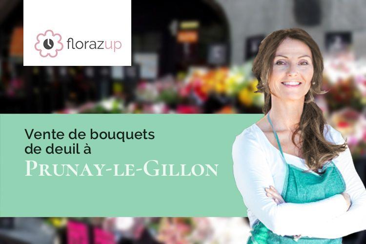 bouquets de fleurs pour des obsèques à Prunay-le-Gillon (Eure-et-Loir/28360)