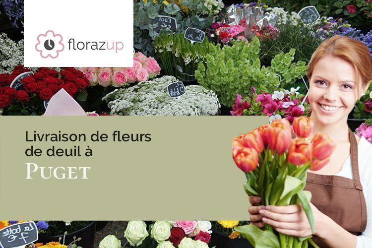 coupes de fleurs pour un enterrement à Puget (Vaucluse/84360)