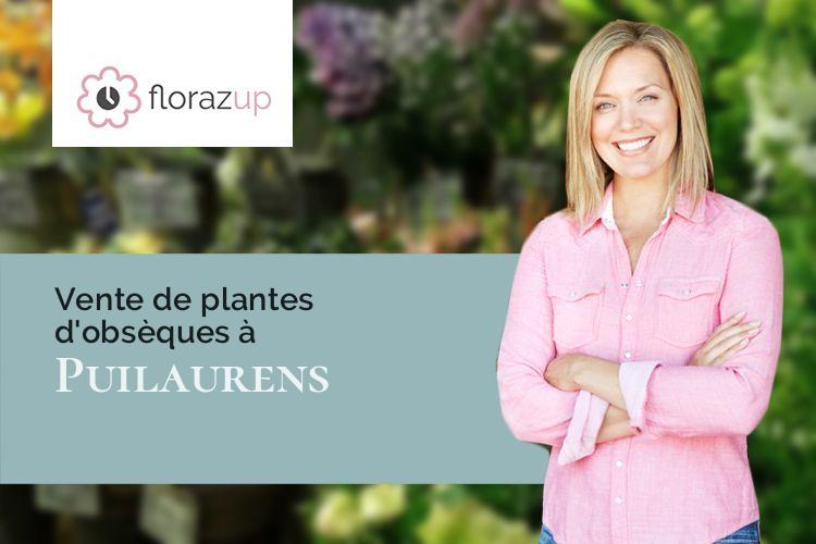 créations de fleurs pour un deuil à Puilaurens (Aude/11140)