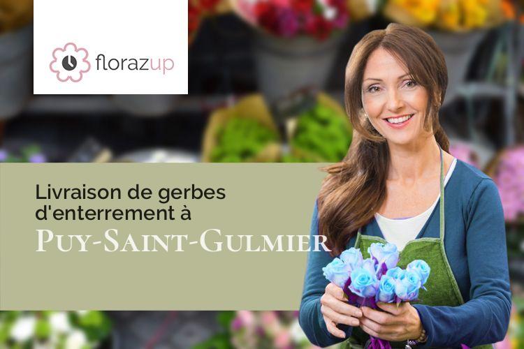 créations florales pour un deuil à Puy-Saint-Gulmier (Puy-de-Dôme/63470)