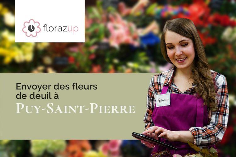 bouquets de fleurs pour un décès à Puy-Saint-Pierre (Hautes-Alpes/05100)