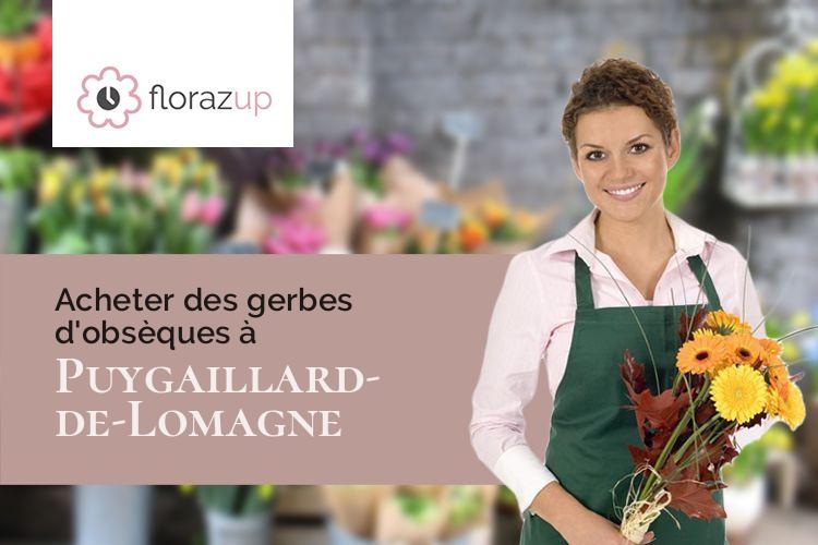 coupes de fleurs pour un décès à Puygaillard-de-Lomagne (Tarn-et-Garonne/82120)