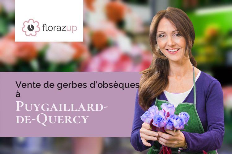 créations de fleurs pour des funérailles à Puygaillard-de-Quercy (Tarn-et-Garonne/82800)