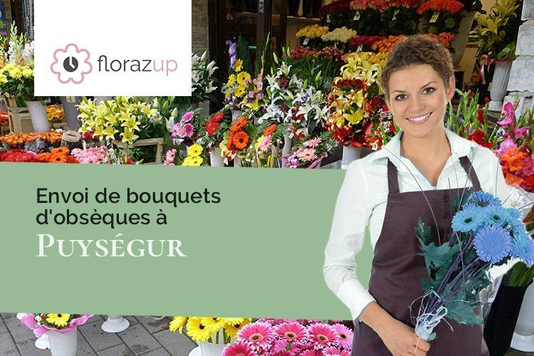 plantes pour un décès à Puységur (Gers/32390)