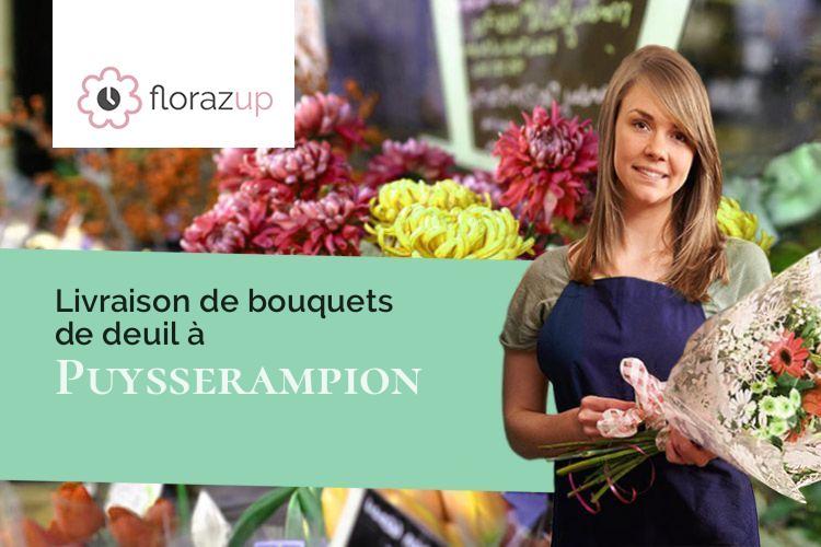 créations de fleurs pour un enterrement à Puysserampion (Lot-et-Garonne/47800)