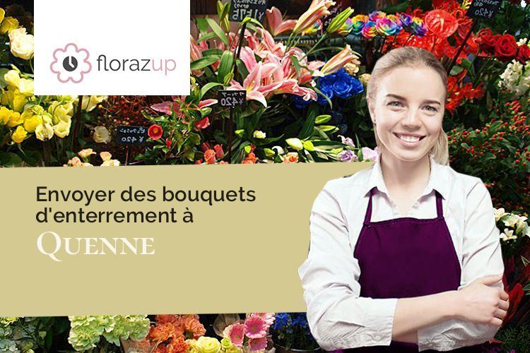 coupes de fleurs pour une crémation à Quenne (Yonne/89290)