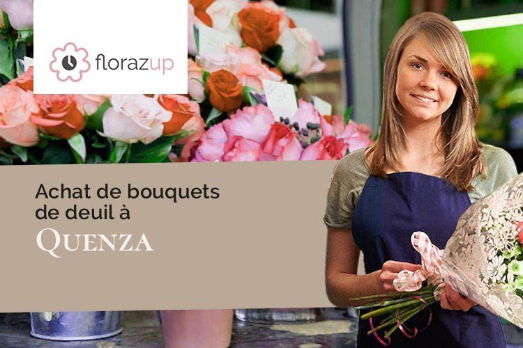 couronnes de fleurs pour des obsèques à Quenza (Corse/20122)