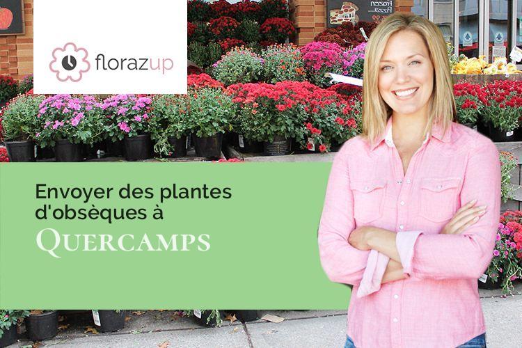 coupes de fleurs pour un décès à Quercamps (Pas-de-Calais/62380)