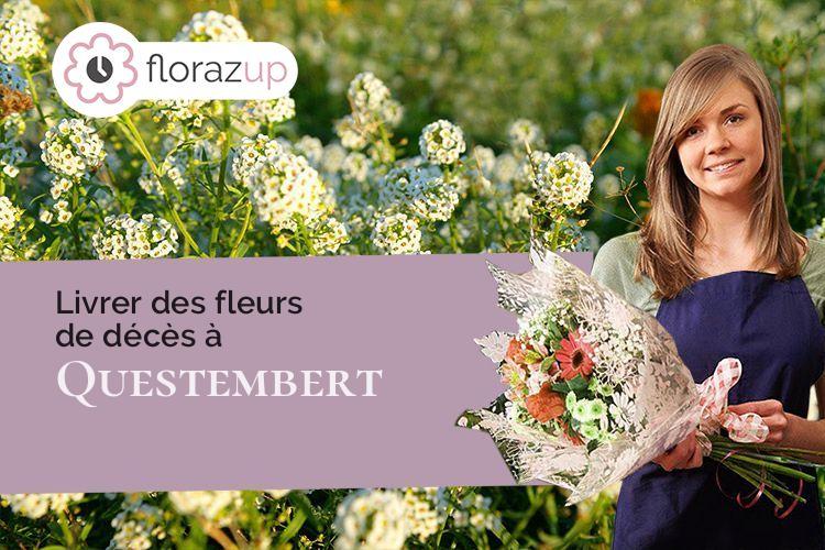 créations florales pour une crémation à Questembert (Morbihan/56230)