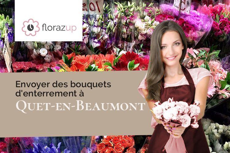 plantes pour un enterrement à Quet-en-Beaumont (Isère/38970)