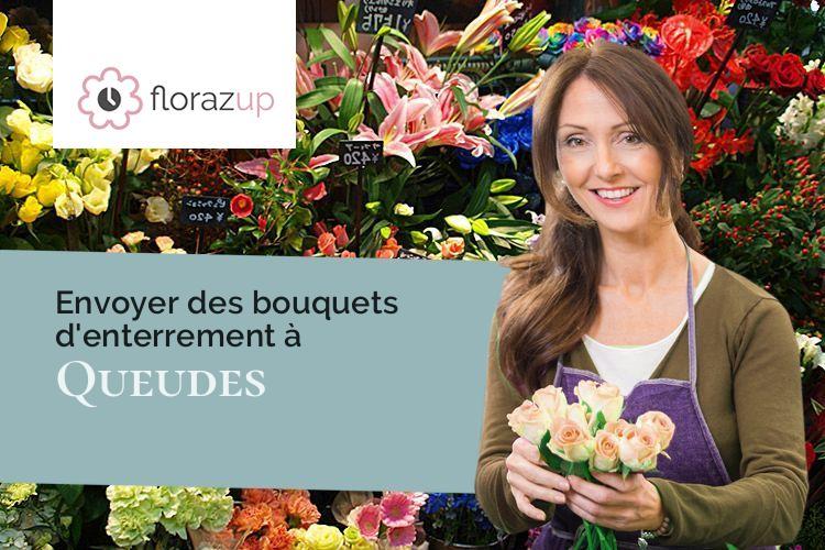 coupes de fleurs pour un enterrement à Queudes (Marne/51120)