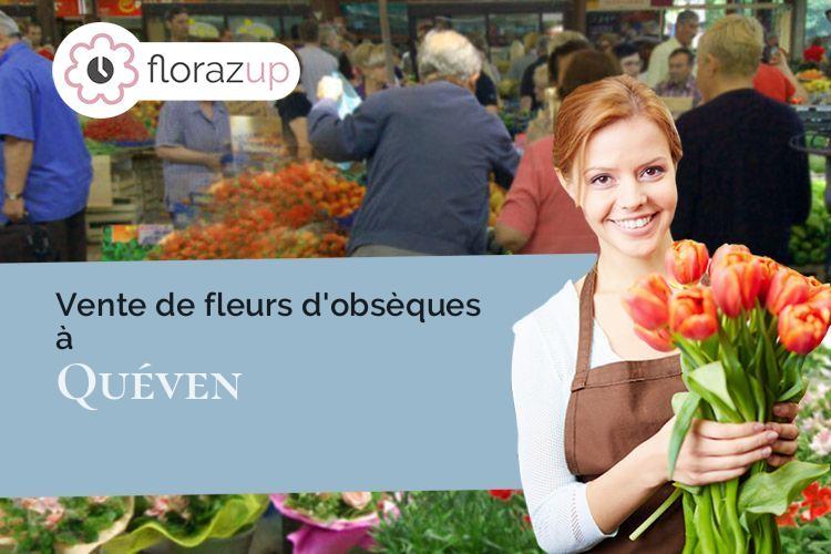 créations florales pour une crémation à Quéven (Morbihan/56530)