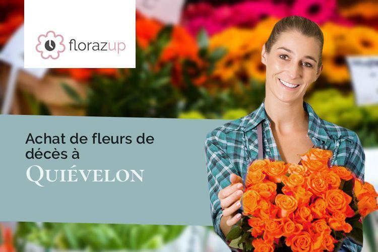 compositions florales pour une crémation à Quiévelon (Nord/59680)