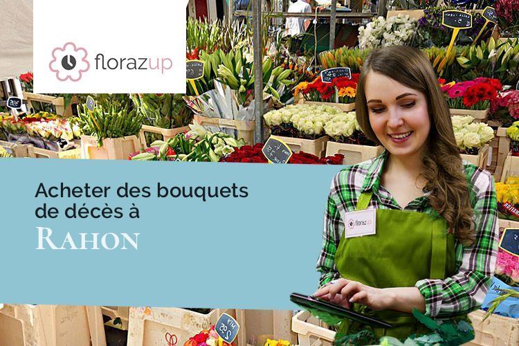 créations florales pour un enterrement à Rahon (Doubs/25430)